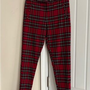 Zara plaid pants